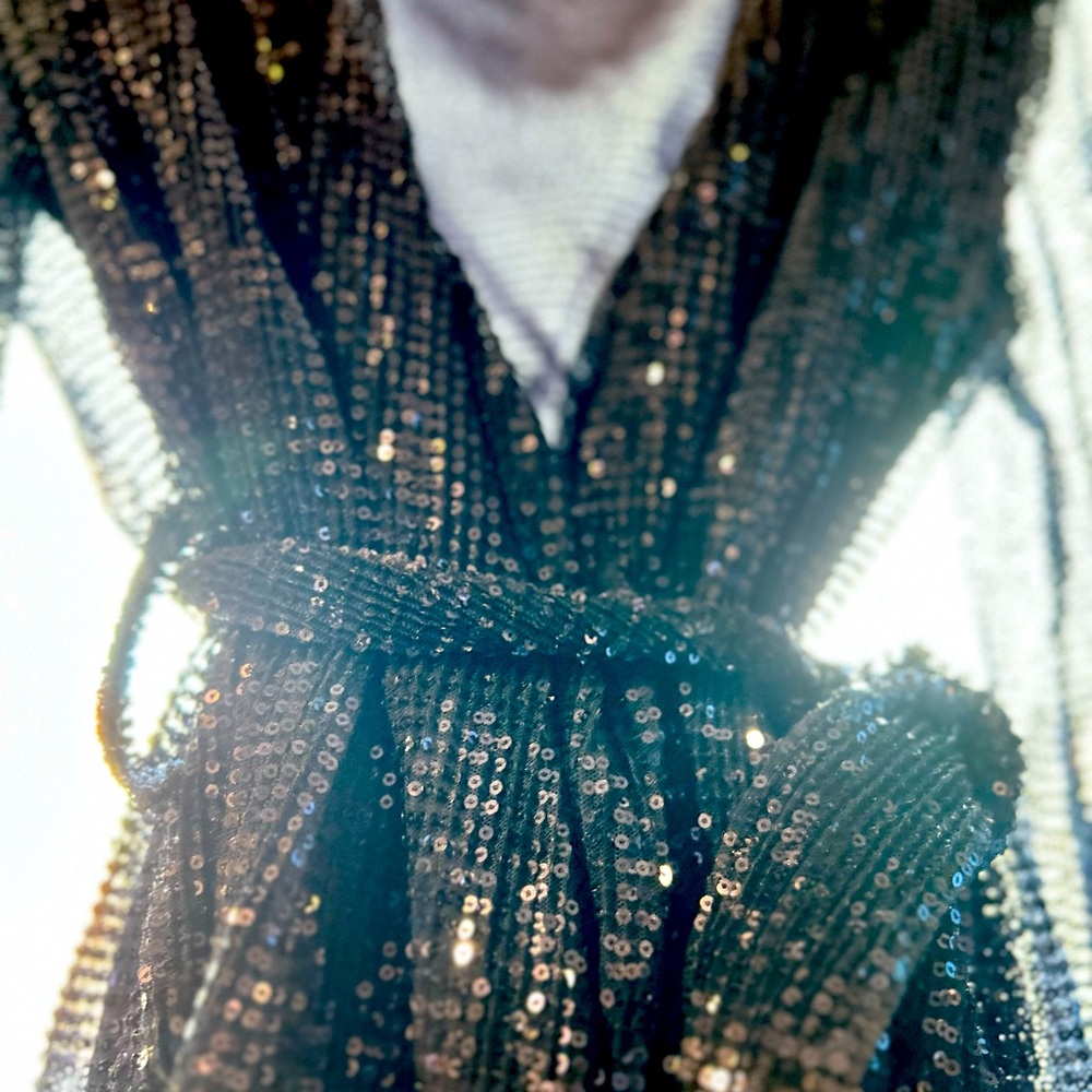 ASOS UK - Sequin Wrap Cocktail dress